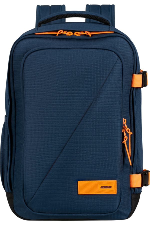 Mochila de Cabine S Azul-Marinho/Laranja Radiante - Take2Cabin | American Tourister