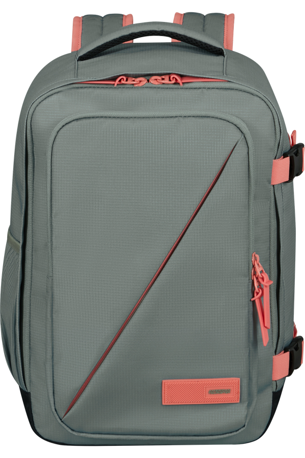 Mochila de Cabine S Salvia/Coral - Take2Cabin | American Tourister