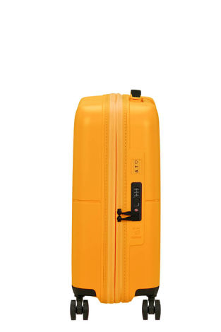 Mala de Cabine 55cm Expansível 4 Rodas Amarelo-Dourado - DashPop | American Tourister