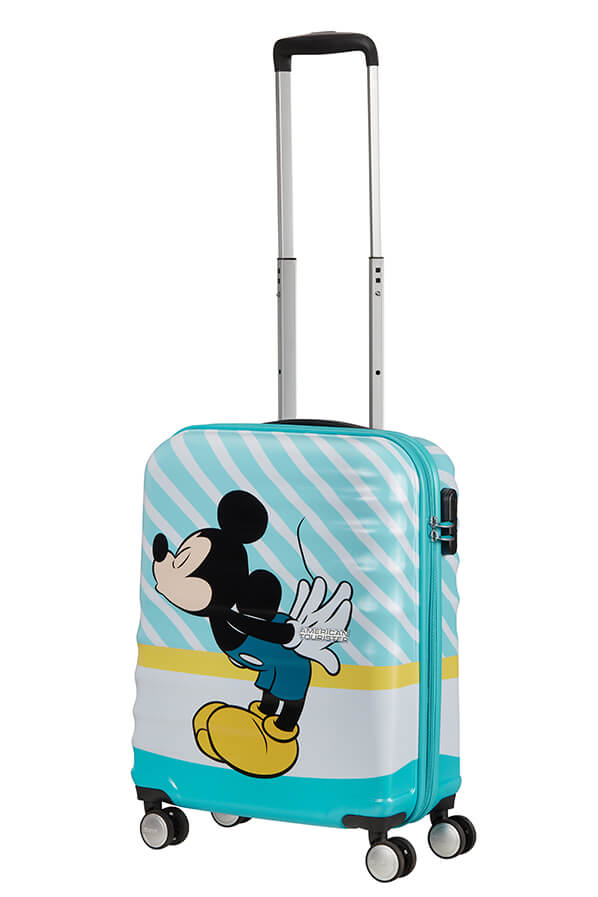 Mala de Cabine 55cm 4 Rodas Beijo do Mickey Azul - Wavebreaker Disney -  American Tourister® - Loja Oficial: Malas de Viagem e Mochilas