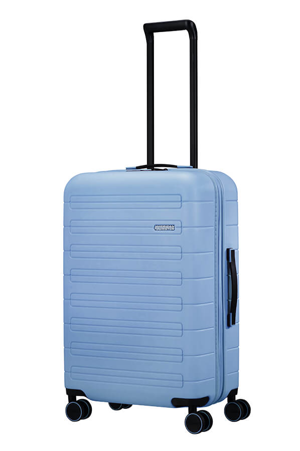 Mala de Viagem Média 67cm Expansível 4 Rodas Azul Pastel - Novastream -  American Tourister® - Loja Oficial: Malas de Viagem e Mochilas