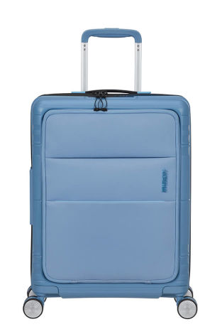 Mala de Cabine 55cm 4 Rodas com Bolso para Portátil 15.6" Azul - Hello  Cabin - American Tourister® - Loja Oficial: Malas de Viagem e Mochilas