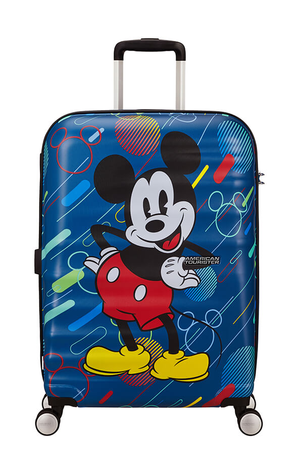 Mala de Viagem Média 67cm 4 Rodas Mickey Future Pop - Wavebreaker Disney -  American Tourister® - Loja Oficial: Malas de Viagem e Mochilas