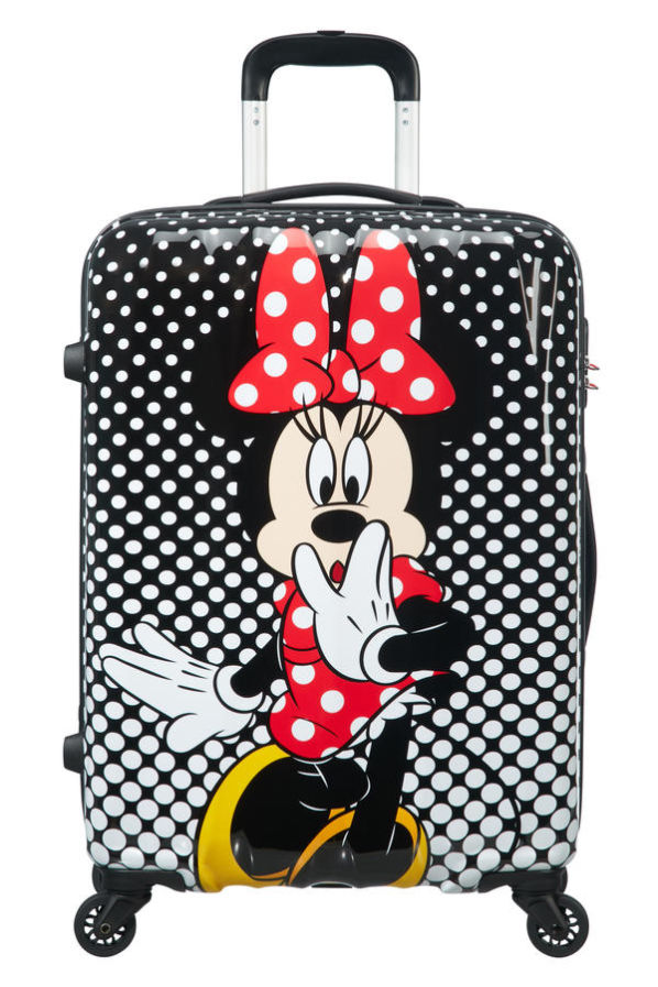 Mala de Viagem Média 65cm c/4 Rodas Minnie Mouse Polka Dots - Disney  Legends - American Tourister® - Loja Oficial: Malas de Viagem e Mochilas