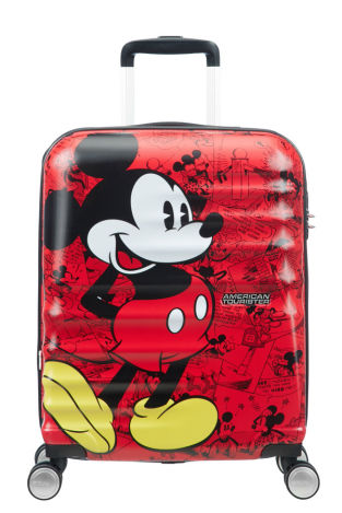 Mala de Cabine 55cm 4 Rodas Mickey Comics Red - Wavebreaker Disney -  American Tourister® - Loja Oficial: Malas de Viagem e Mochilas
